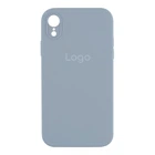 Чохол Silicone Case Square Full Camera для iPhone Xr 05.Lilac