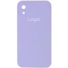 Чохол Silicone Case Square Full Camera для iPhone Xr 39.Elegant Purple