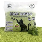 Наповнювач у котячий лоток (туалет) соєво-кукурудзяний Пан Сірко 4 кг - м'ята