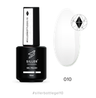 Гель SILLER Bottle Gel №010 з пензликом молочний 15 мл