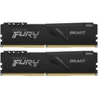 Оперативная память DDR4-3200 16Gb (Kit 2x8) PC4-25600 Kingston Fury Beast Black KF432C16BBK2/16 (7706991)