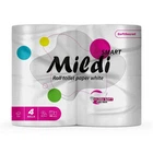 Папір туалетний двошаровий, 100 відривів, 4 рулони в упаковці Mildi Smart(4820032451115)