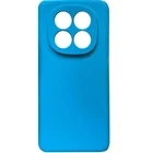Чохол TPU GETMAN Liquid Silk Full Camera для Xiaomi Redmi Note 14 Pro+ 5G Блакитний / Blue