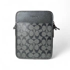 Мужская сумка Coach Sullivan Crossbody Bag In Signature Canvas черная