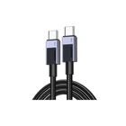 Дата кабель USB-C to USB-C 3.0m 100W L512 gray Ugreen (45065)