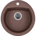 Мойка кухонная GRANADO RONDA marron з сифоном (470490mm.) (gr2206)