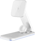 Бездротовий зарядний пристрій Proove Energy Fold 3 in 1 White (508790003)