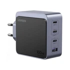 Зарядний пристрій Ugreen 4xUSB 100W (3xUSB-C+USB-A) Gan Nexode Fast Charger Grey X565 (35043) UGREEN 35043 925553