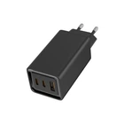Зарядное устройство ColorWay GaN3 Pro Power Delivery (USB-A + 2 USB TYPE-C) (65W) (CW-CHS039PD-BK) ColorWay CW-CHS039PD-BK 925319