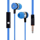 Дротові навушники 3.5mm Celebrat D1 Magic Wheel з мікрофоном та вакуумними амбушюрами 1.2m Blue