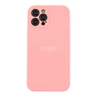 Чохол Silicone Case Full Size with Frame для iPhone 11 Pro 06.Light Pink