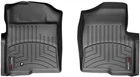 Килимки Weathertech Black для Ford F-150 (mkXII) 2008-2010 (all cabs)(без важеля 4x4)(1 кріпильний гачок)(1 ряд) (WT 441791)