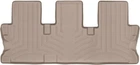 Килимки Weathertech Beige для Toyota Highlander (mkIII) 2013-2019 (2 ряд - 3 місця)(3 ряд) (WT 456323)