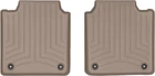 Килимки Weathertech Beige для Porsche Panamera (mkII) 2016-2023 (Executive)(2 ряд) (WT 4511803)