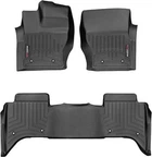 Килимки Weathertech Black для Land Rover Range Rover (mkIV)(L405) 2018-2021 (не PHEV)(без консолі на 2 ряду) (WT 444801-444809)