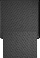 Гумові килимки у багажник Gledring для Seat Leon (mkIII) 2012-2020 (універсал)(з дворівневою підлогою)(верхній рівень)(багажник із захистом) (GR 1803-1999)