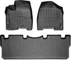 Килимки Weathertech Black для Toyota Sienna (mkII)(1-2 row)(1 row 2pcs.) 2003-2009 (WT 443151-440872)