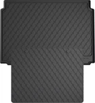 Гумові килимки в багажник Gledring для Renault Megane (hatch)(mkIV) 2016→ (trunk with doggy mat) (GR 1554-1999)