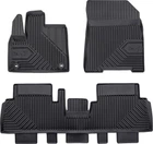Гумові килимки Frogum №77 для Peugeot e-Rifter (mkI) 2021→ (електро)(1-2 ряд) (FG 77430358)