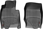 Килимки Weathertech Black для Infiniti G (mkIV) 2010-2013 / Q40 (mkI) 2014-2015 / Q60 (mkI)(купе/кабріо) 2013-2015 (АКПП)(3 кріпильні гачки)(1 ряд) (WT 443501)