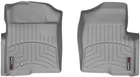 Килимки Weathertech Grey для Ford F-150 (mkXII) 2008-2010 (all cabs)(без важеля 4x4)(1 кріпильний гачок)(1 ряд) (WT 461791)