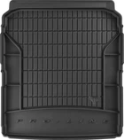 Гумовий килимок у багажник Frogum Pro-Line для Skoda Superb (mkIII)(універсал) 2015-2023 (без дворівневої підлоги)(багажник) (FG TM401266)