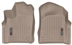 Килимки Weathertech Beige для Jeep Grand Cherokee (WK2) 2016-2021 (USA); Dodge Durango (mkIII) 03.2015→ (1 ряд) (WT 459301)