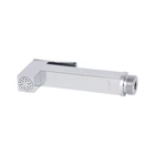 Лійка для гігієнічного душу Qtap Rucni прямоугольна QTCRMB120 Chrome (Bidet)