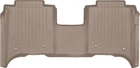 Килимки Weathertech Beige для Land Rover Range Rover (long)(mkIV)(no on console 2 row)(2 row) 2014-2017 (WT 454808)