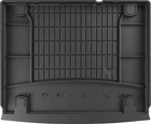 Гумовий килимок у багажник Frogum Pro-Line для Fiat Doblo (mkII)(L1)(пасажирський) 2010-2022 (багажник) (FG TM413085)