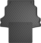 Гумові килимки у багажник Gledring для Honda Civic (mkX) 2015-2021 (EU)(хетчбек)(без запаски)(багажник із захистом) (GR 1854-1998)