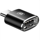 Перехідник BASEUS адаптер USB - USB Type-C Чорний