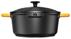 Каструля IQ Be Active 4.2 л 24 см Чорний (6996306)