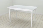 Стол кухонный Ferrum-decor Марио 75x120x60 Белый ДСП Белое 16мм (MAR0022)
