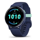 Смарт-часы Garmin vivoactive 5 Metallic Navy Aluminum Bezel with Navy Case and Silicone Band (010-02862-12)