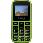 Мобильный телефон (бабушкофон) Sigma mobile Comfort 50 HIT Black-Green