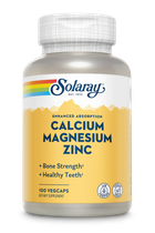 Мінерали Solaray Calcium Magnesium Zink 100 капс.