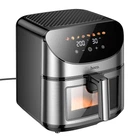 Аэрогриль HOCO air fryer with touch screen and window HE21 |1700W, 8L|
