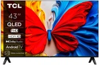 Телевизор 43" QLED FHD 60Hz Smart Android TV Black TCL 000339630