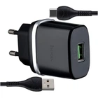 Зарядний пристрій Hoco C12Q Quick Charge 3.0 Type-C чорний