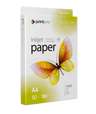 Фотопапір матовий PrintPro A4 190г/м2 50 аркушів (PME190050A4)