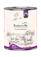 Влажный корм для собак Baskerville Super Premium Kalb Mit Brombeeren Телятина и ежевика
