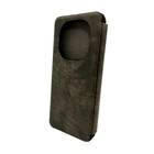 Чохол для смартфона Leather Premium for Xiaomi Redmi Note 14 Pro 4G Grey (LPRRmNt14Pro4GGrey)