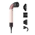 Фен-стайлер для волос Super Hairdryer HD18, 1600 Вт с 4 насадками, розовый