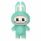 Конструктор Magic Blocks DUZ LABUBU «Заєць», салатовий