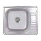 Кухонная мойка Brinex 5848 0,8 мм Satin (BRIN5848SAT08)