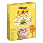 Сухой корм для кошек Purina Friskies с курицей с овощами