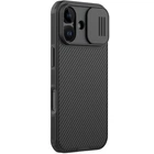 Карбонова накладка Nillkin CamShield Pro Magnetic на Apple iPhone 17 (6.3") Black