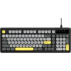 Клавиатура Ajazz AF98 USB UA Black/Grey/Yellow (AF98-BGY) (343116)