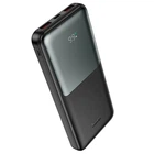 Повербанк з дисплеєм 10000mAh 22.5W HOCO J136 Sirui fully compatible power bank 2хUSB/1хType-C/microUSB чорний